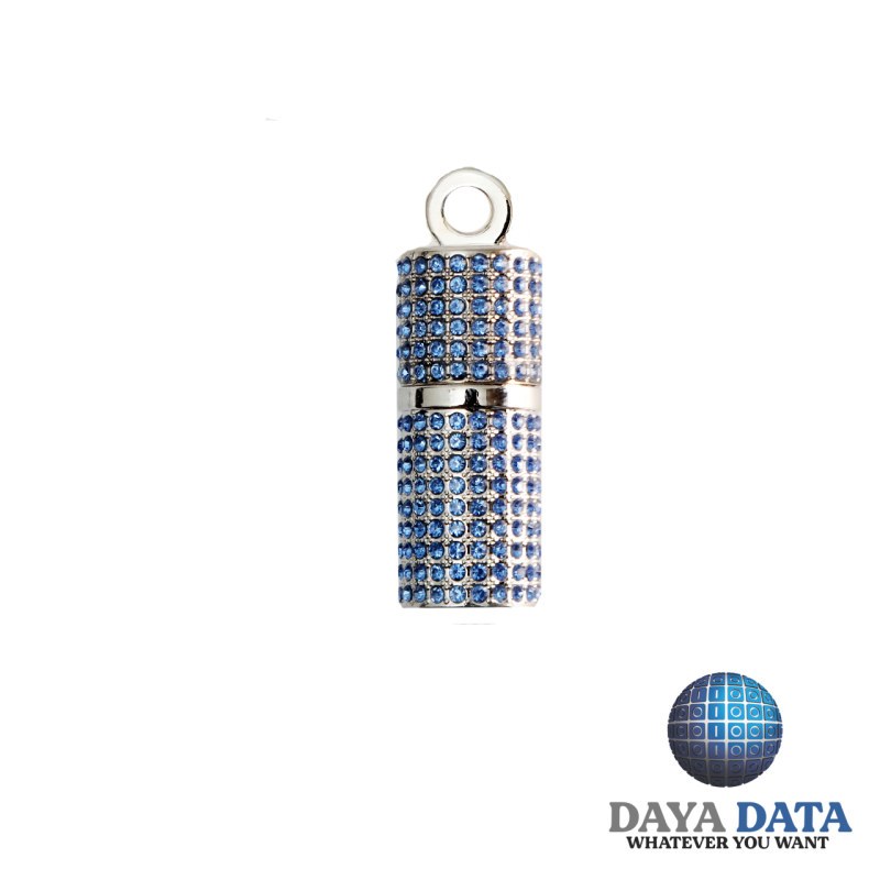 فلش مموری فانتزی دایا دیتا استوانه جواهرمدلJE1002-15 ظرفیت 16GB -USB2رنگ سرمه ای