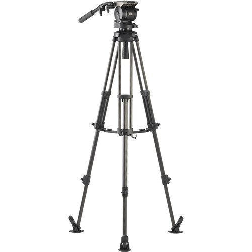 سه پایه فیلمبرداری لیبک مدل Libec HS-150MC Tripod System with H15 Head, Mid-Level Spreader, Rubber Feet & Case