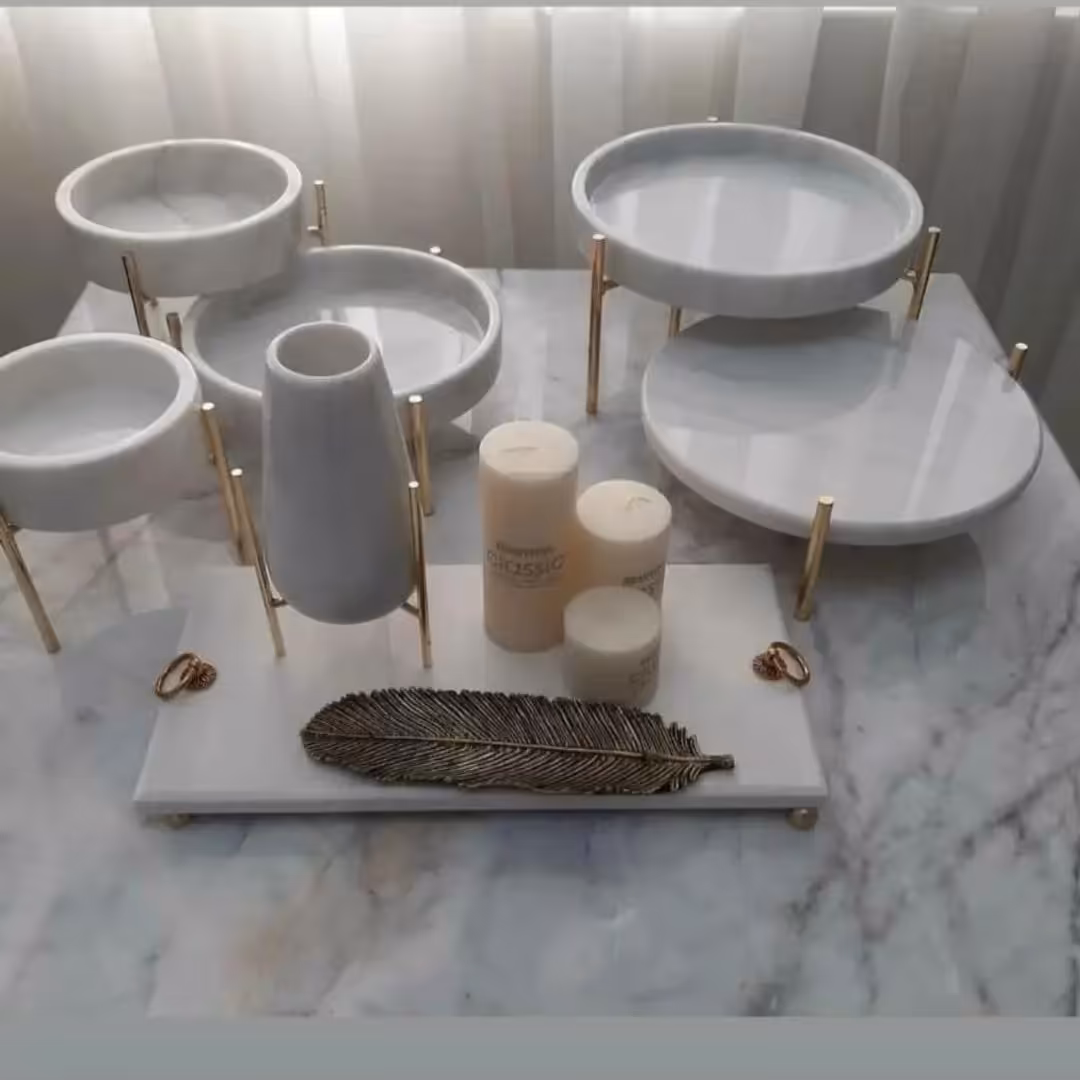  ظروف سنگی ست هفت تکه