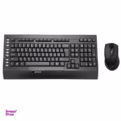 کیبورد و ماوس بی سیم ای فورتک مدل 9300F
