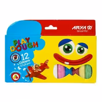 خمیر بازی 12 رنگ آریا