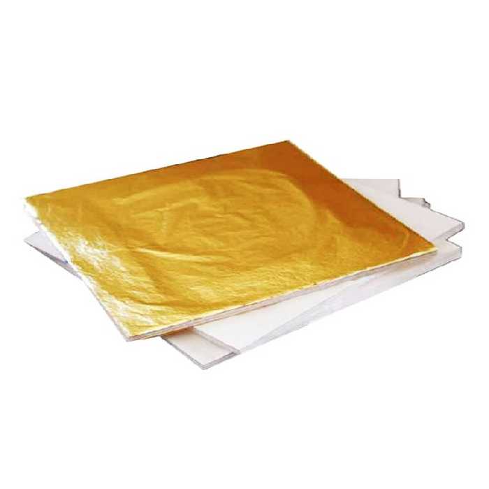 ورق طلا 100 برگ پوستی دار