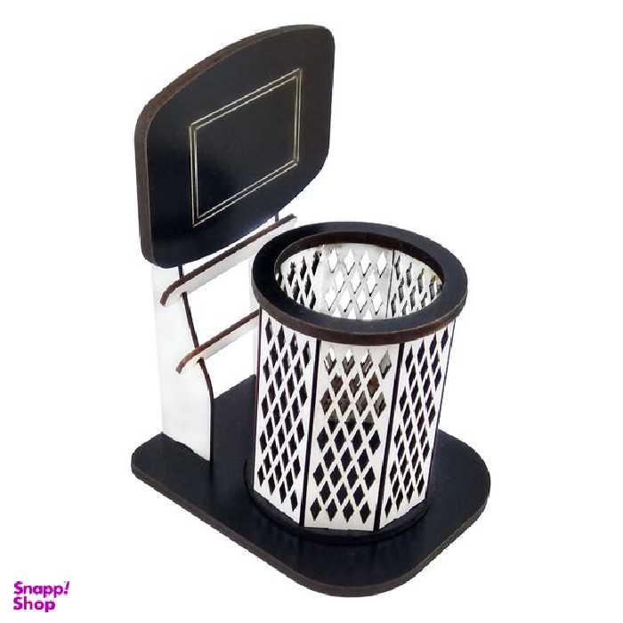 جامدادی رومیزی مهدی یار طرح سبد بسکتبال استوانه ای