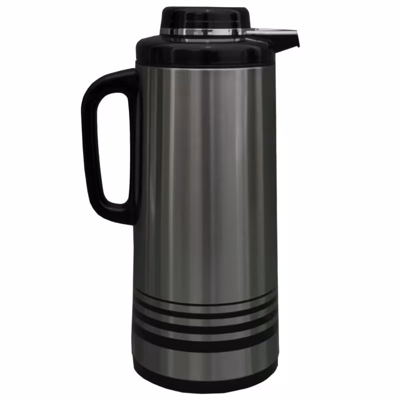 فلاکس چای 2لیتری مکسی شیشه صورتی اصلی باکیفیت عالی طرح داروساده