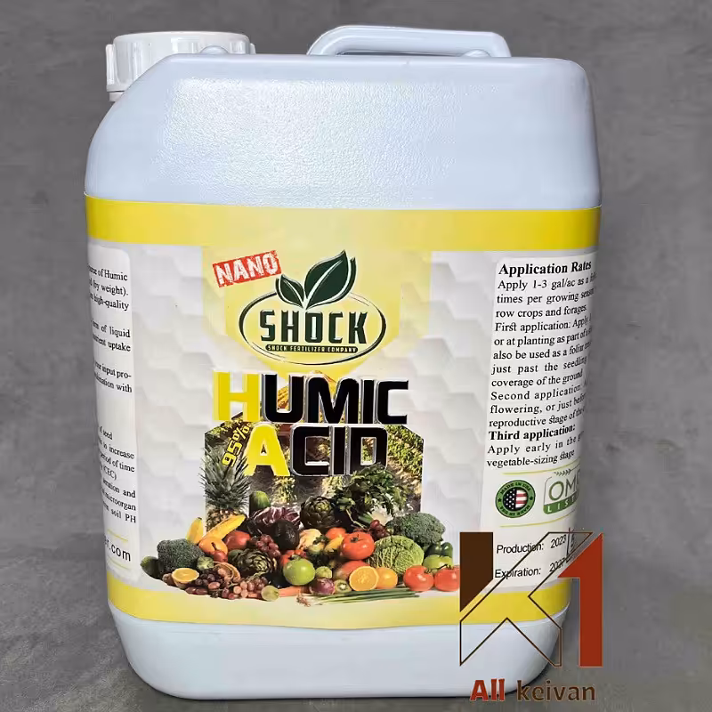 کود هیومیک اسید شوک 5 لیتری