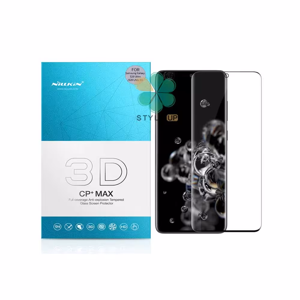 گلس 3D نیلکین گوشی سامسونگ Galaxy S20 Ultra / 5G مدل CP  Max