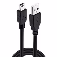 کابل 1.5 متری 5 پین ( mini USB ) شیلدار گریت