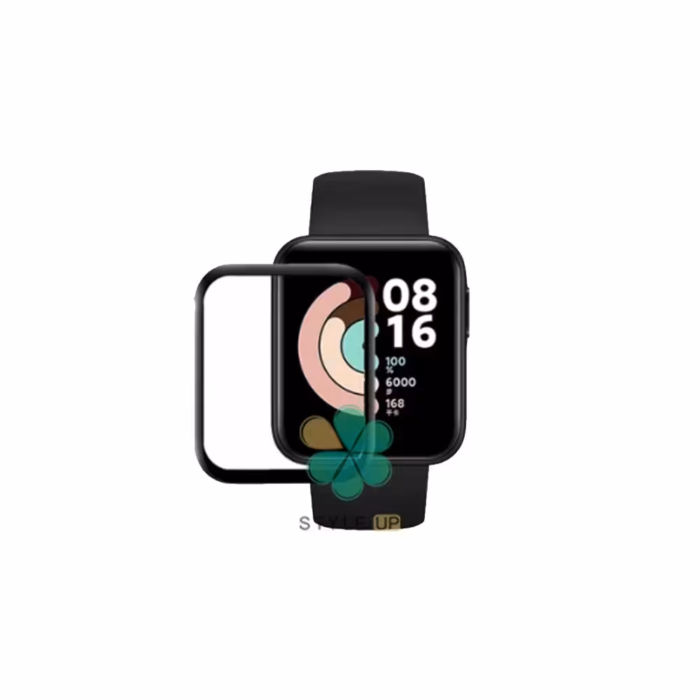 گلس سرامیکی ساعت شیائومی Xiaomi Mi Watch Lite مدل دور مشکی