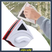 شیشه پاک کن مغناطیسی تک جداره | تمیزی بی‌خطر و سریع پنجره‌های بلند