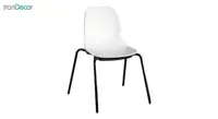 صندلی پایه خرچنگی فلزی بنیزان مدل کندو کد K540S