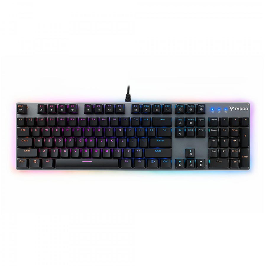 قیمت و خرید کیبورد گیمینگ باسیم رپو مدل V520 RGB Alloy | یاس ارتباط