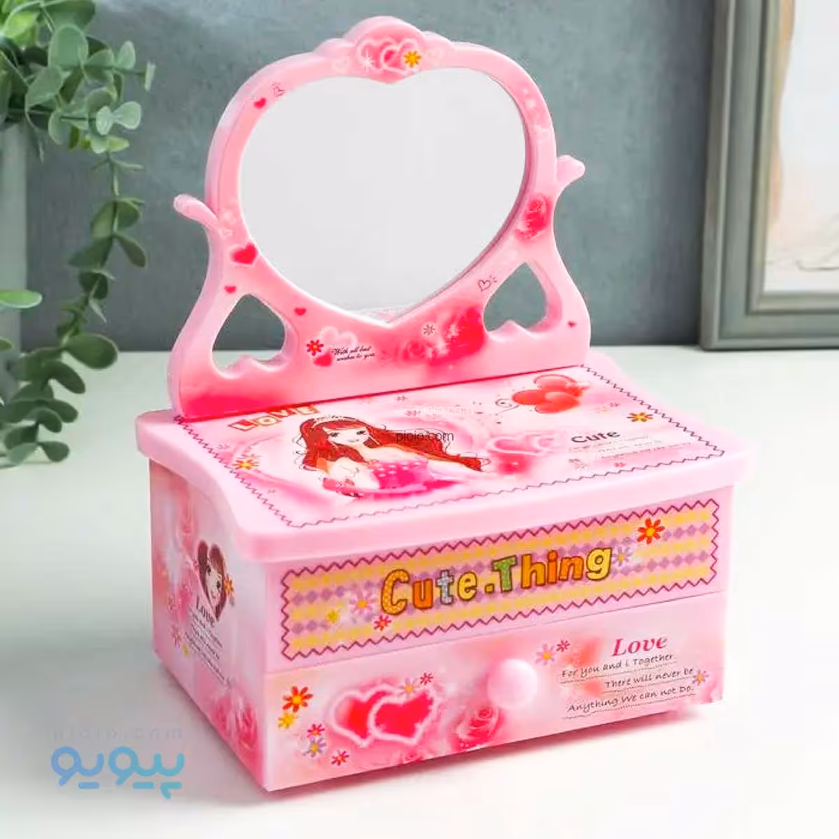 جاجواهری موزیکال طرح آینه دراور