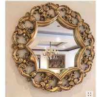 آینه بزرگ دیواری طرح لارا قطر120