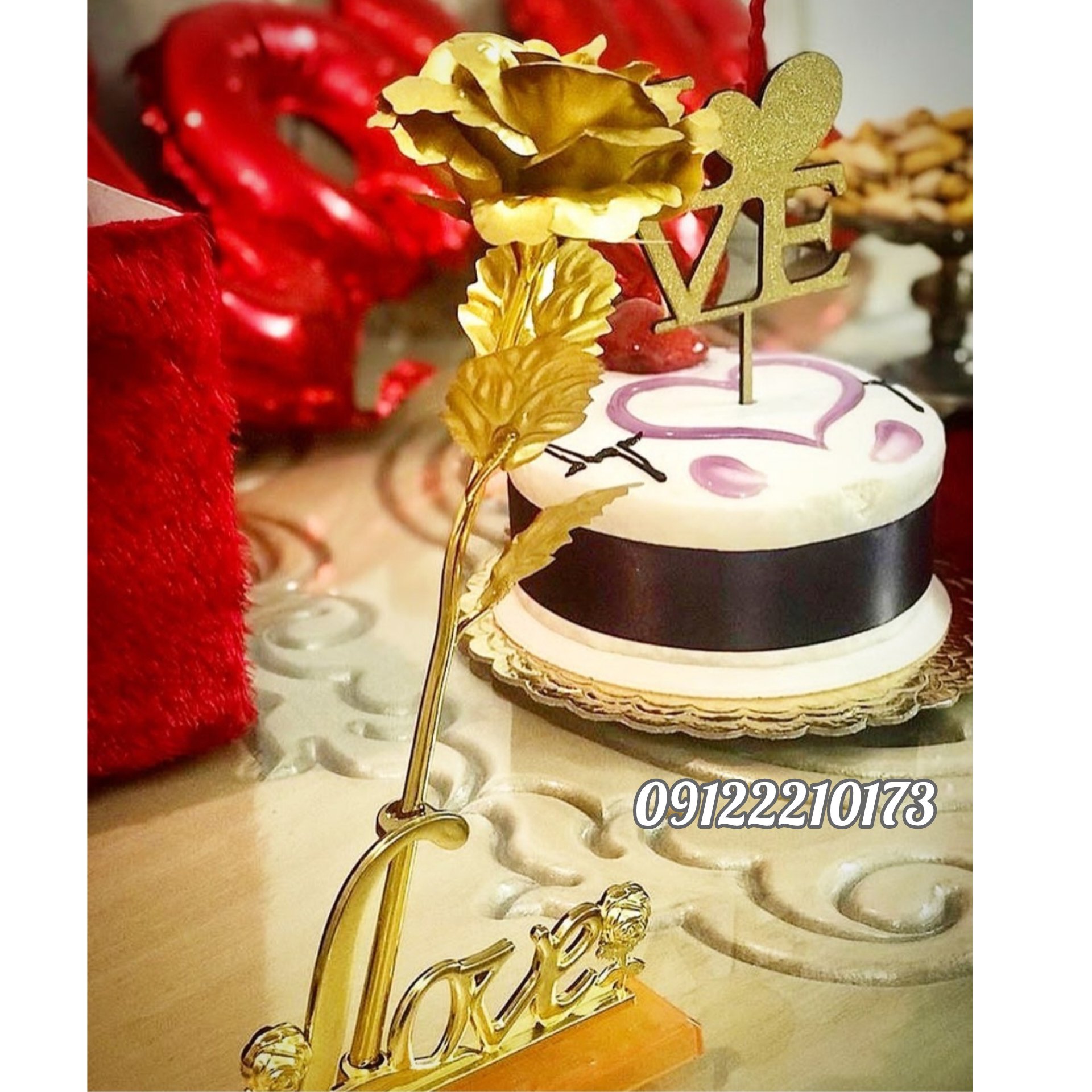 فروش گل پایه love