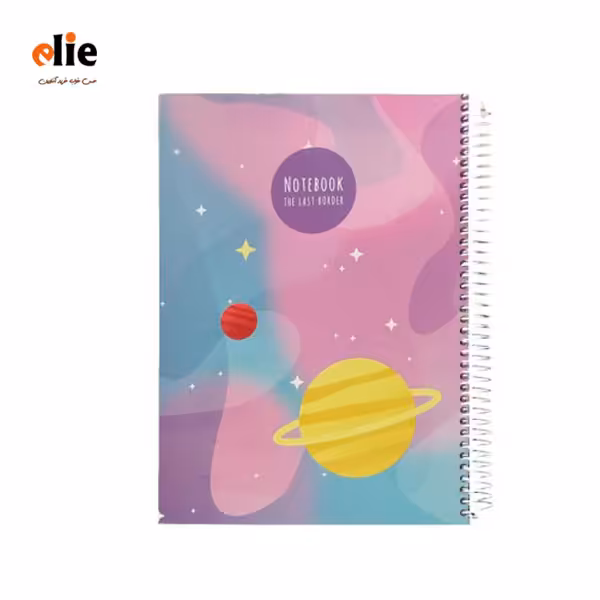 دفتر 100 برگ پاپکو جلد سخت طرح 11