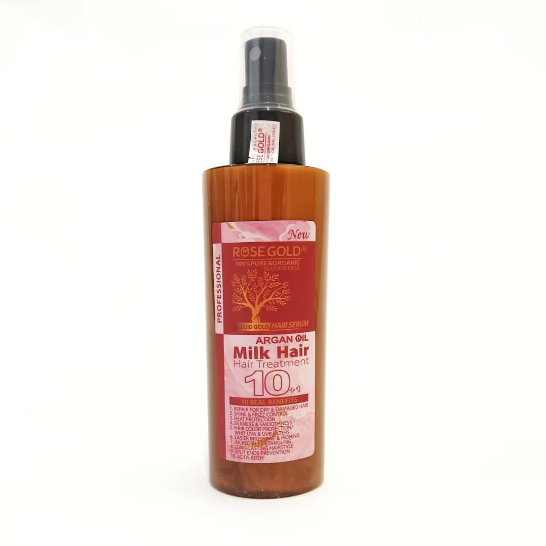 شیر مو ارگان رزگلد rose gold argan