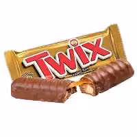 شکلات توییکس (Twix) دوقلو 50 گرمی 