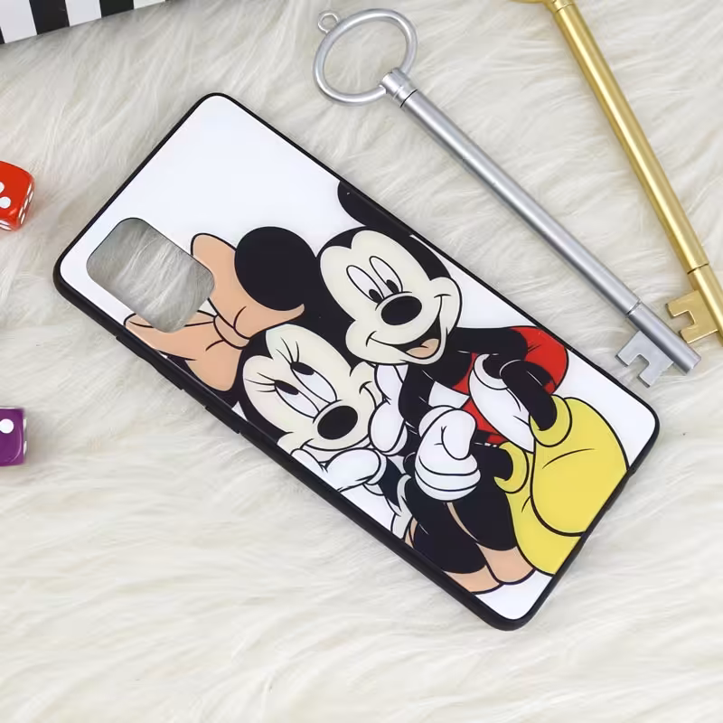 قاب پشت گلسی طرحدار میکی موس Samsung Galaxy A71