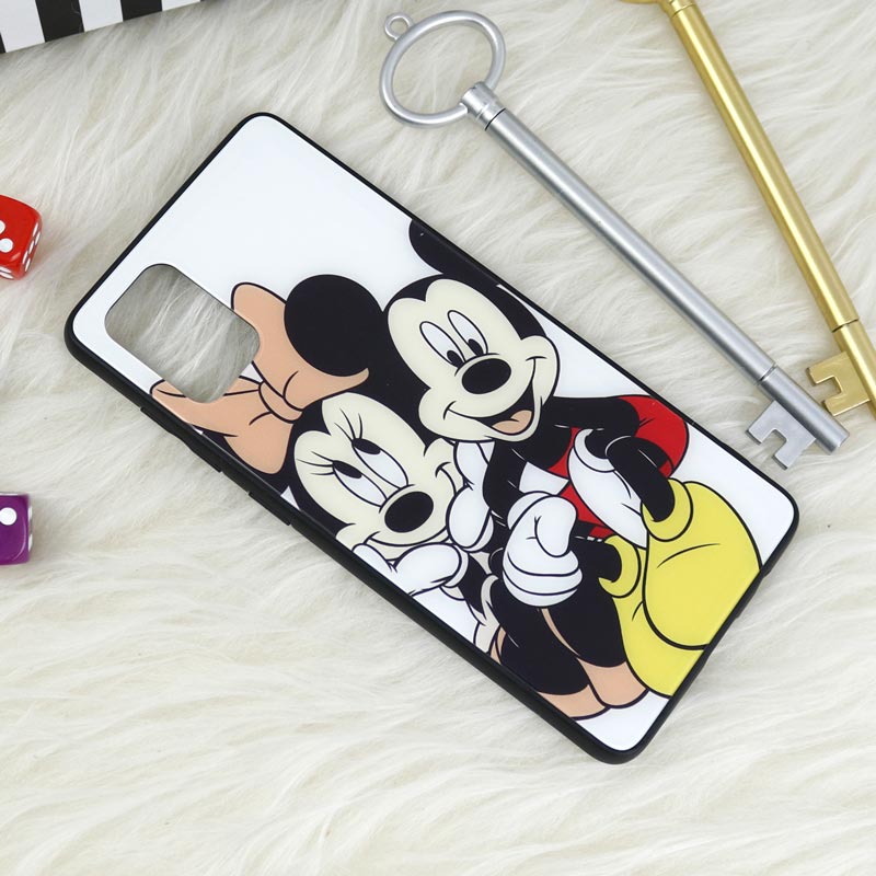 قاب پشت گلسی طرحدار میکی موس Samsung Galaxy A71