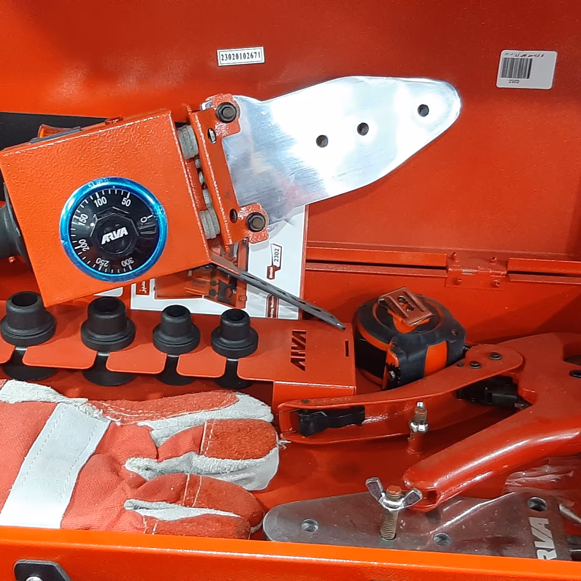 اتو لوله سبز کیفی آروا مدل 2302  ( ارسال با باربری و پس کرایه )