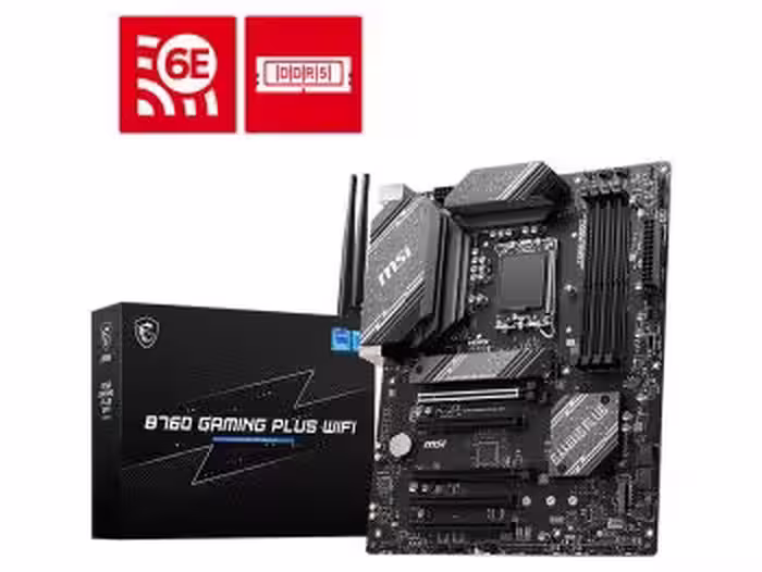 مادربرد ام اس آی مدل MSI B760 GAMING PLUS WIFI DDR5