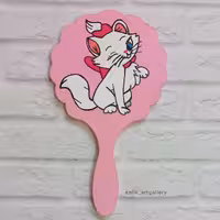 آینه دستی چوبی