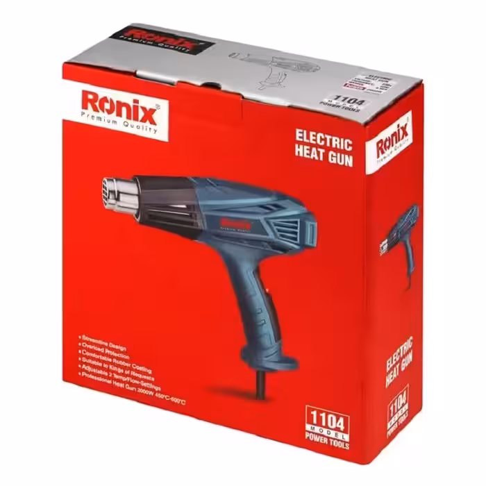 سشوار صنعتی برقی 2000 وات  2  حالته رونیکس کد 1104