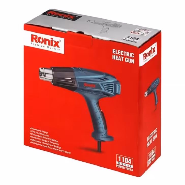 سشوار صنعتی برقی 2000 وات  2  حالته رونیکس کد 1104