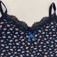 ست تاپ و شلوارک نخی درجه یک برند پارلا سایز XL کد 05