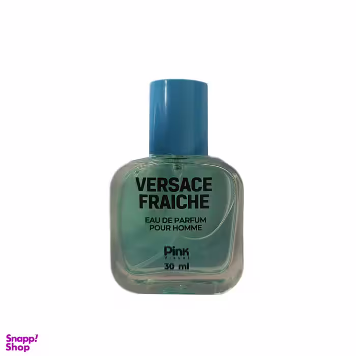 عطر جیبی مردانه پینک ویژوآل مدل Versace Fraiche