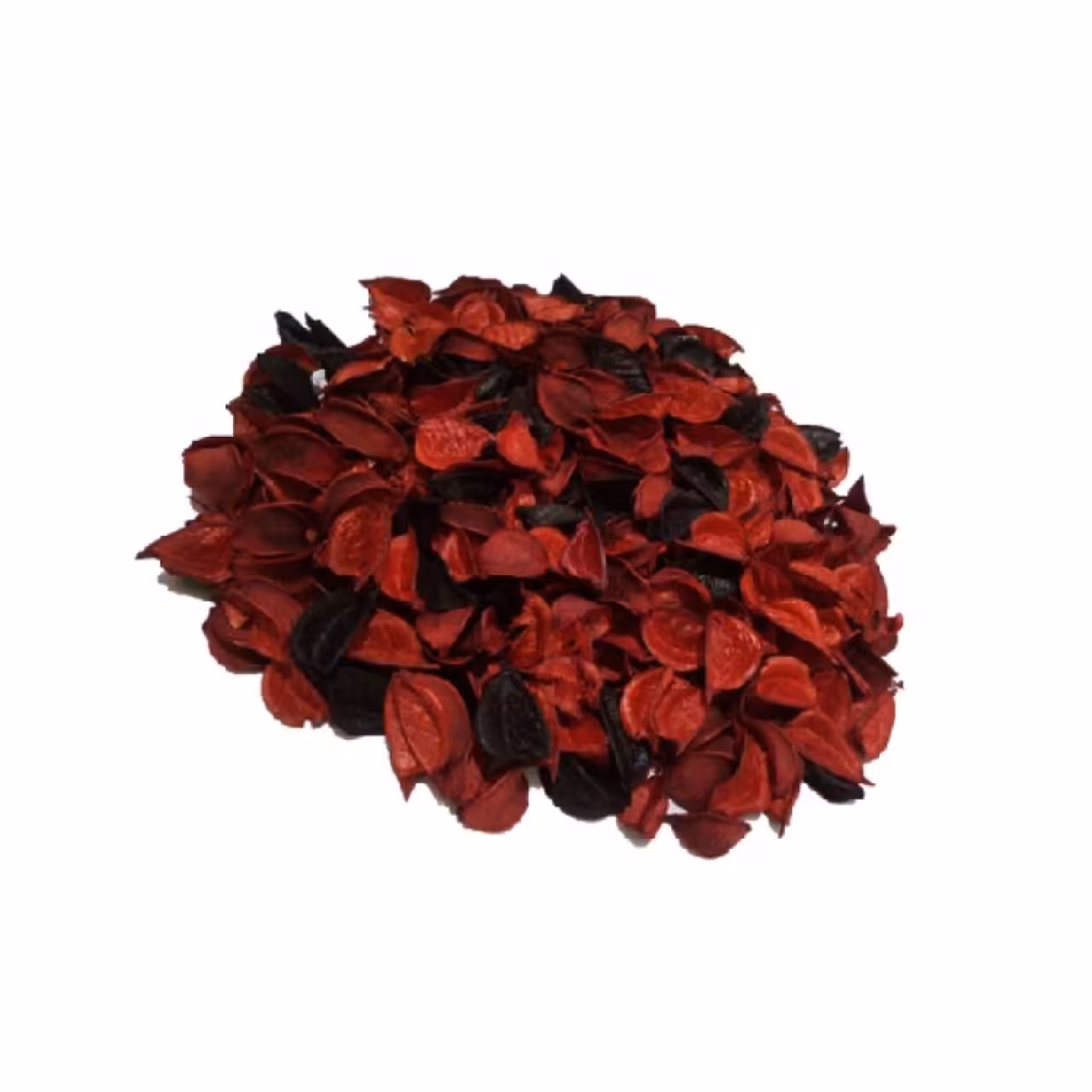 گل خشک بسته 100 گرمی رنگ قرمز مشکی