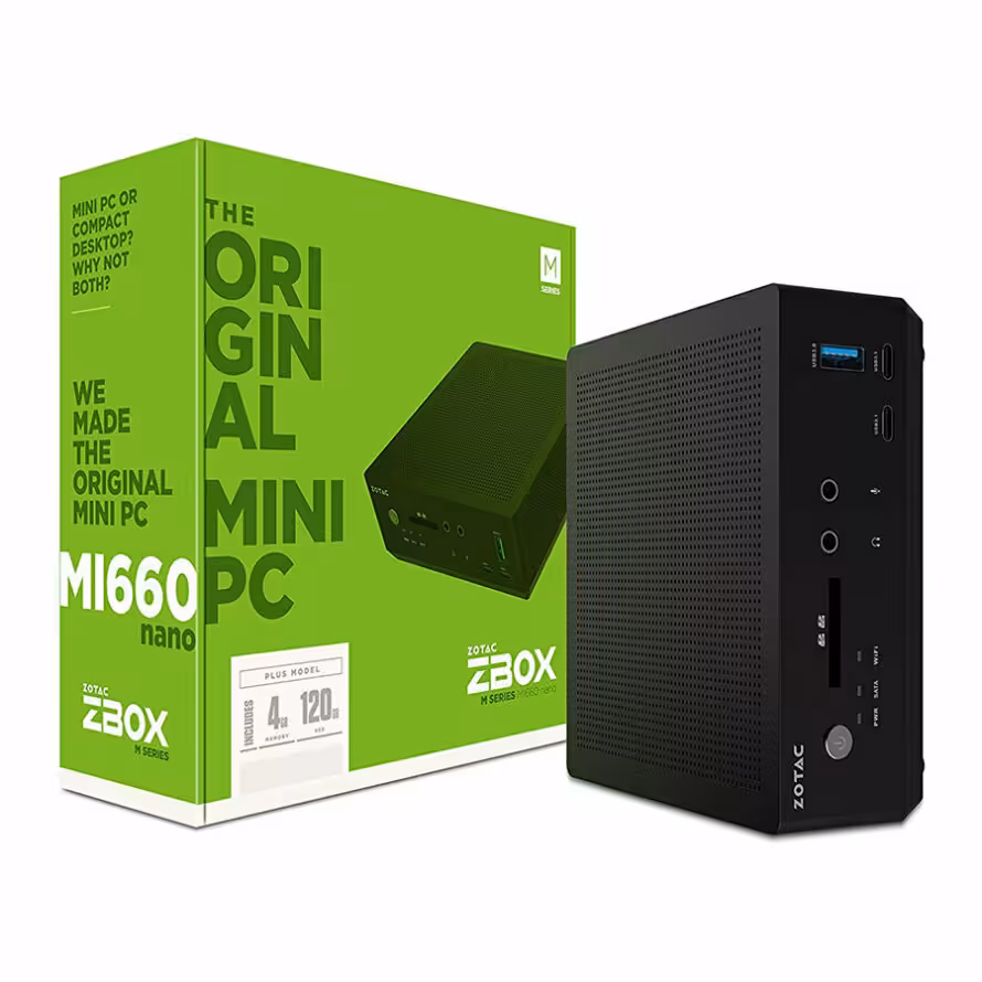کامپیوتر کوچک زوتاک ZBOX MI660 NANO-BE i7(G8)/8GB/240SSD