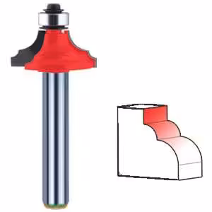 تیغ فرز پروفیل لبه دامار  مدل DM615404F                     سایز شفت 12