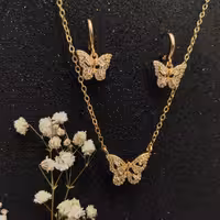 نیم ست پروانه ای  