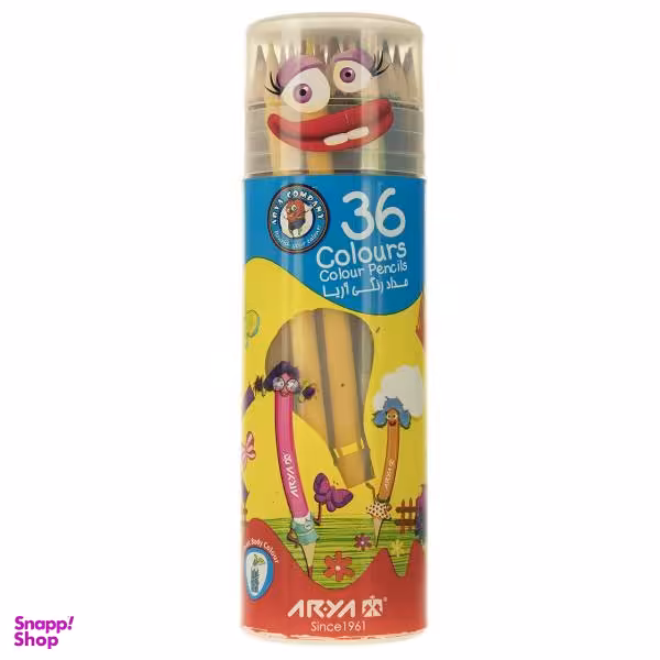 مداد رنگی 36 رنگ آریا (Arya) مدل 3053