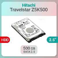 هارد استوک لپ تاپ Hitachi Travelstar Z5K500 500GB