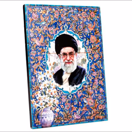 تابلوی رومیزی تصویر مقام معظم رهبری