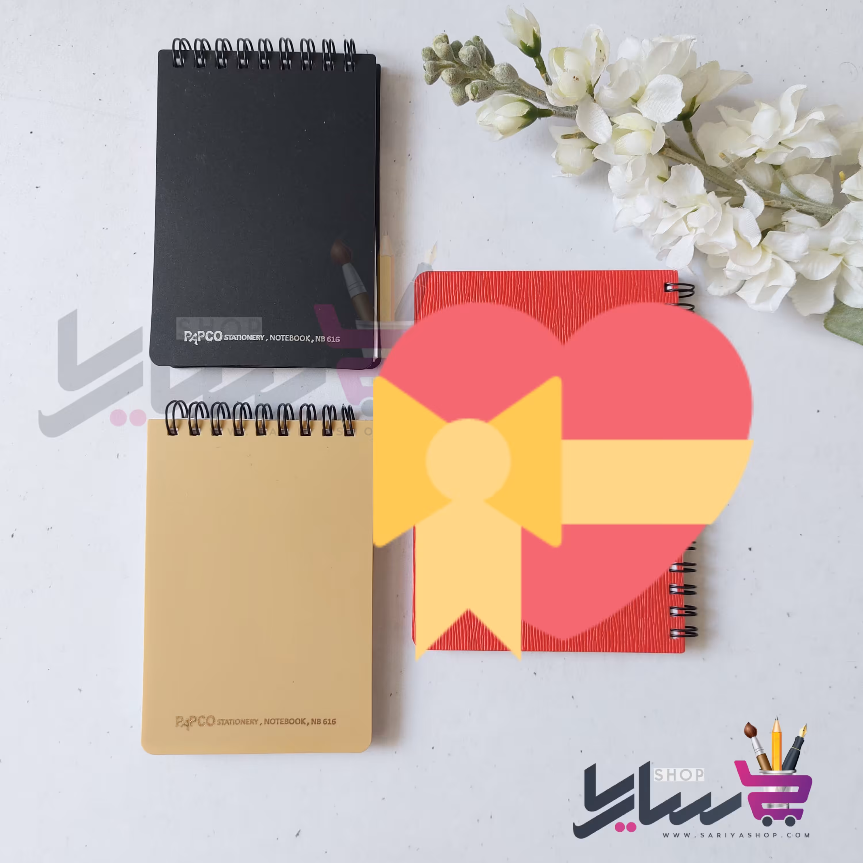 دفتر یادداشت16-1 پاپکو 100 برگ