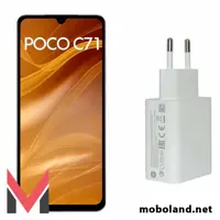 قیمت آداپتور اصلی شیائومی پوکو Poco C71 - موبولند
