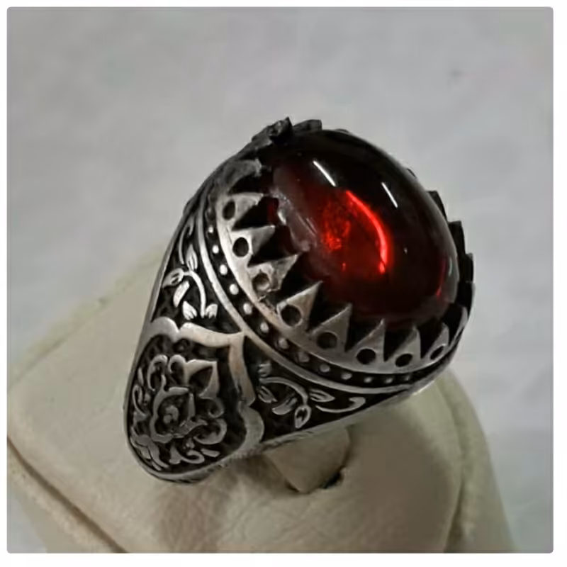 انگشتر یاقوت سرخ شمش