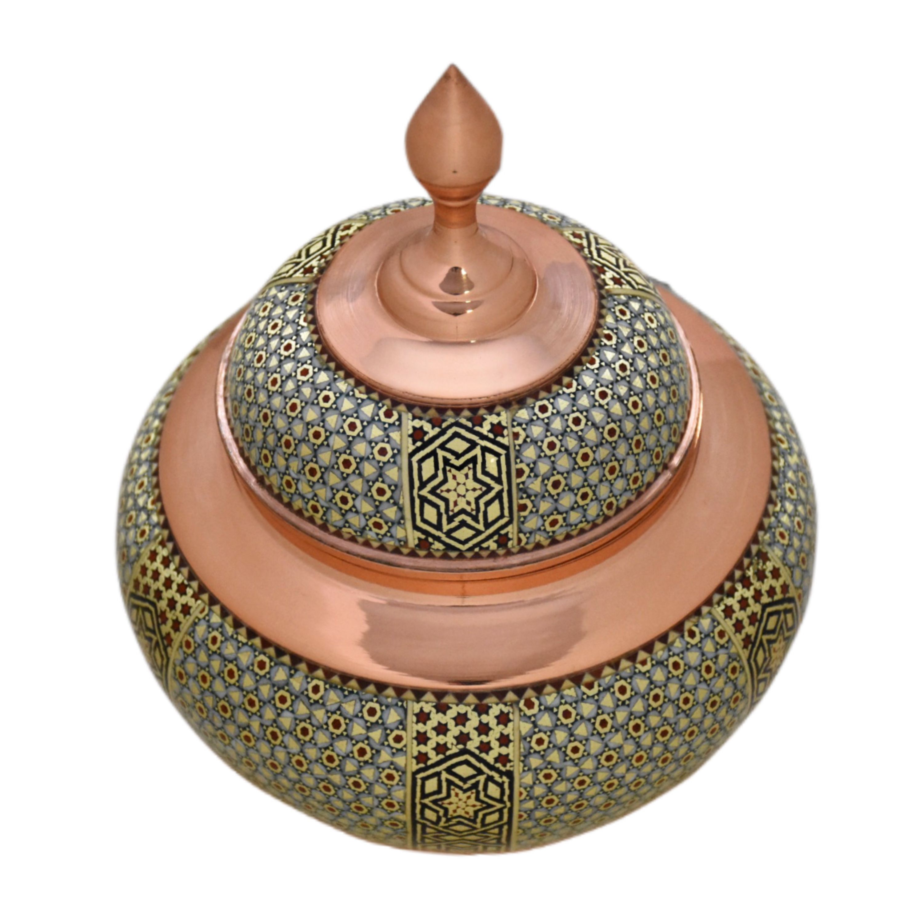 قندان خاتم کاری کد25