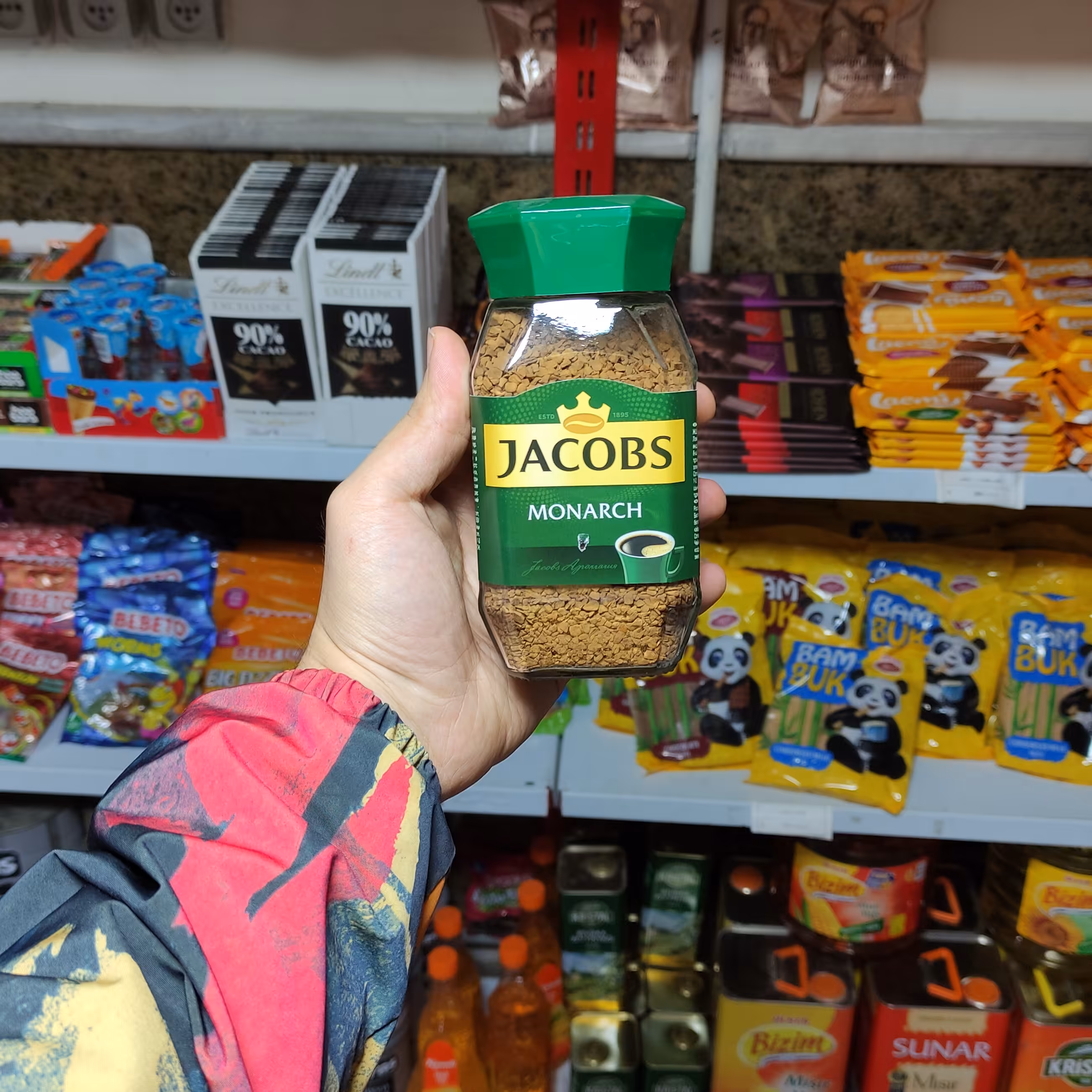 قهوه فوری جاکوبز  مونارچ  100 گرمی اصل محصول کشور روسیه