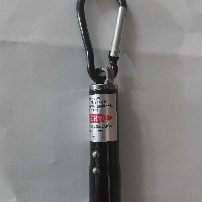 لیزر سه حالت رنگ مشکی به همراه باتری  با کیفیت در فروشگاه مسترهانتر