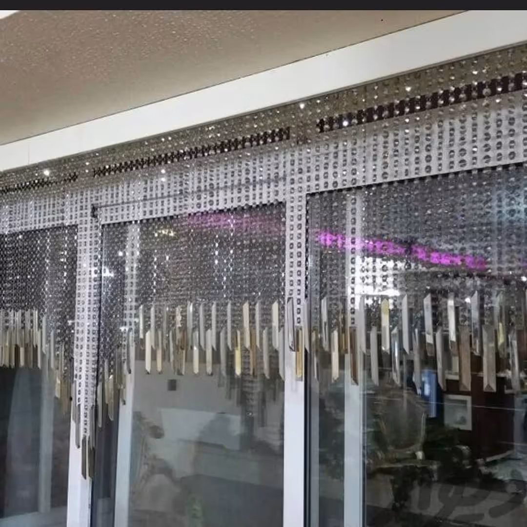 پرده کریستال کاردی 