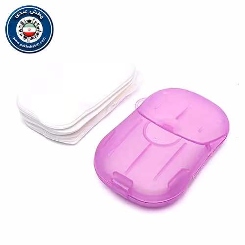 صابون ورقه‌ای همراه 20 عددی