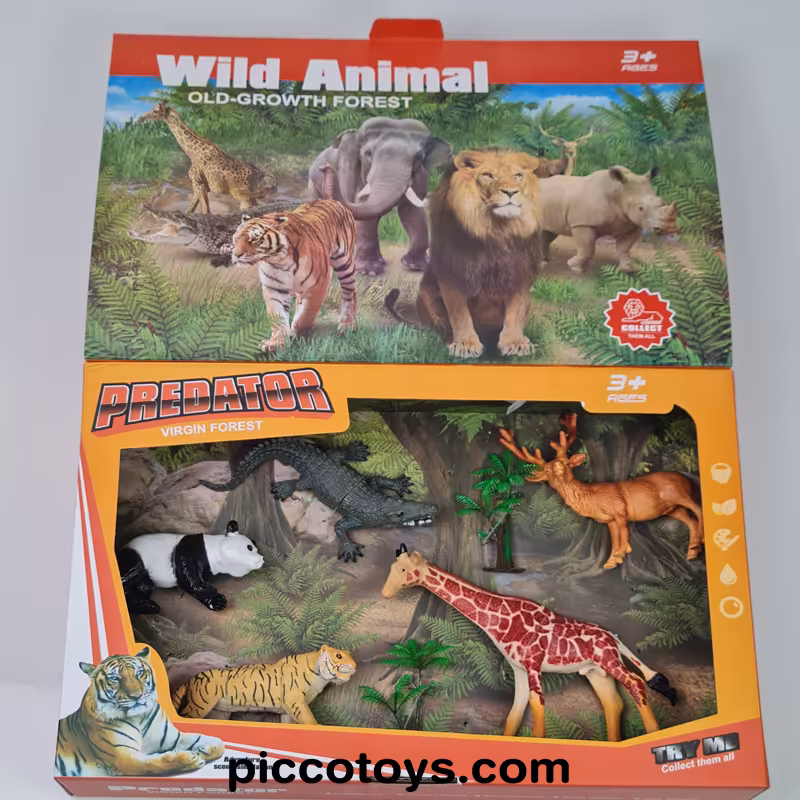 فیگور حیوانات WILD ANIMAL مجموعه 5 عددی کد 92981E