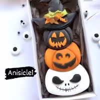 کوکی هالوین.پک 4 عددی.ارسال با  اسنپ و پس کرایه