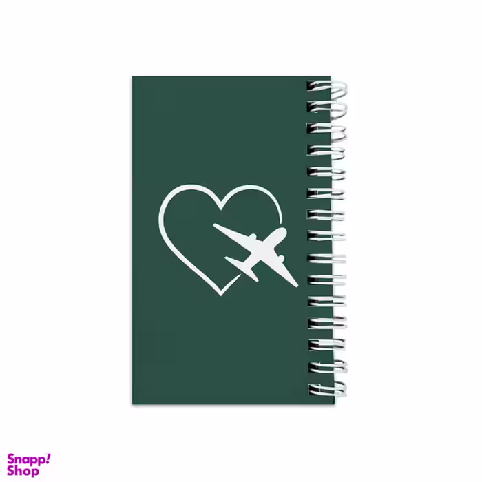 دفترچه یادداشت 64 برگ مدل To Do List طرح هواپیما کد 1810879