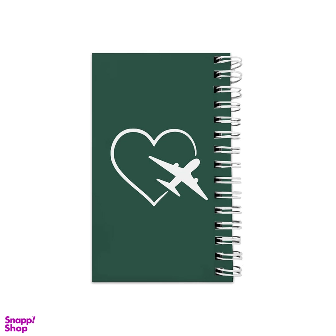 دفترچه یادداشت 64 برگ مدل To Do List طرح هواپیما کد 1810879
