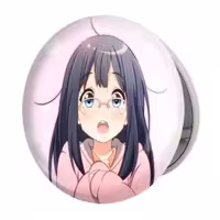 آینه جیبی خندالو طرح کیتاشیراکاوا تاماکو انیمه فروشگاه تاماکو Tamako Market مدل تاشو کد 22511